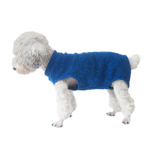 Vêtements pour chien Teddy – Pull tricoté polyvalent à col montant, couleur unie, couvrant le ventre, chaud et protecteur, pour l'automne et l'hiver - Product Image 5