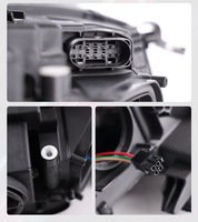 Phare de projecteur HID pour Audi A4 B8 2009-2012, spécifications américaines, LED DRL, clignotant sans AFS 8K0941029P 8K0941030P