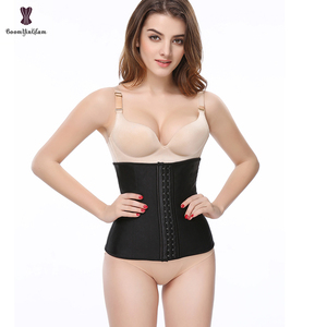 Prezzo di fabbrica Direttamente All'ingrosso Nero/Nudo/Rosa/Viola/Bule Plus Size Faja delle Donne Underbust Traspirante vita Dieta Corsetto - Product Image 3
