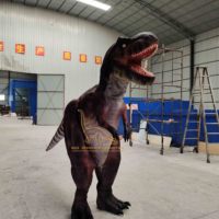 Costume de dinosaure T-REX réaliste de haute qualité, taille réelle, léger, animatronique, à vendre