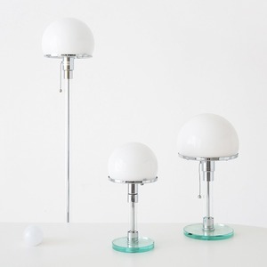 Design moderne nordique demi abat-jour en verre lampe de Table Style Bauhaus écologique pour la maison hôtel chambre bureau E27 E26 nuit Simple AC - Product Image 1