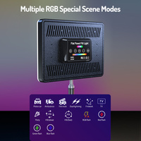 Lampe de panneau de remplissage rvb 40W Led lampe vidéo plusieurs Modes rvb éclairage de remplissage de studio de photographie pour l'enregistrement vidéo