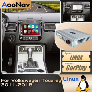Linux System <b>Mirror</b> Link Box for Volkswagen Touareg 2011-2018 Wireless Apple CarPlay Upgrade Car Radio Adapter - Product Image 2