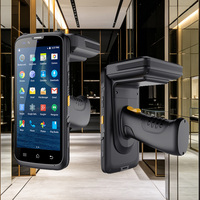 PDA Robusta Inalámbrica con WiFi OEM, 13m UHF RFID, Android 15, 4+64GB, NFC, Código QR, OCR, Reconocimiento Facial y de Huellas Dactilares