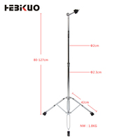 Factory Custom Logo G300 Cymbal Stand 22-MM for All Drummers Professional Percussion Instruments Accessories