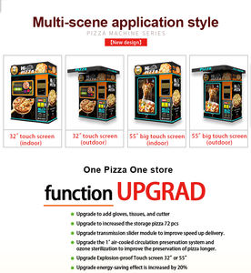 Robot distributeur de pizzas IPLAYSMART Auto <span class=keywords><strong>Express</strong></span> Cartoon avec four infrarouge, machine à pizzas intelligente, distributeur automatique de pizzas - Product Image 2