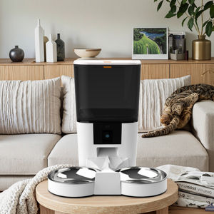 Recém-Projetado 3L WiFi Mobile APP Carga Remota Eco-Friendly Automático Dog Cat <span class=keywords><strong>Pet</strong></span> Food Dispenser & Feeder - Product Image 4
