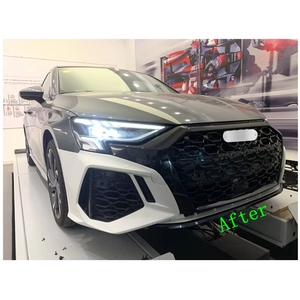 Kits de Carrocería de PP para Audi <span class=keywords><strong>A3</strong></span> 2020-2021 Hatchback y Sedán, Parachoques y Difusor Trasero - Product Image 5