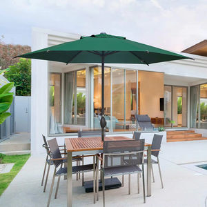 Paraguas de jardín de acero para exteriores de patio de alta calidad, botón de inclinación, estilo moderno, venta al por mayor, paraguas de mesa con manivela - Product Image 3