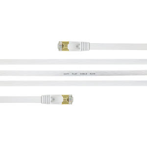 केक्संट कैट7 पैच कॉर्ड <span class=keywords><strong>4</strong></span> जोड़े गए rj45 पैच केबल फ्लैट ईथरनेट नेटवर्क केबल - Product Image 4