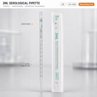 Pipet Steril 1-100ml, steril, kemasan kertas kuning, pipet serologis