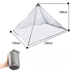 Tente moustiquaire portable en maille 120x220x100cm avec sac de transport pour le camping et l'extérieur - Product Image 1