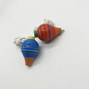 Promotional Gifts Wooden Toy Classic Spinning Top Children Spinner Toys Cheap Price Spinning Top