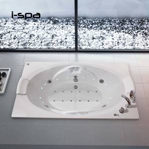 Bañera Acrílica Moderna Independiente I-Spa con Hidromasaje y Funciones de Relajación - Product Image 2