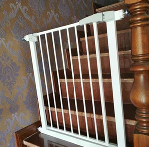 Porte de sécurité en métal pour bébé ou animal de compagnie, installation facile, élévateur et verrouillage des escaliers, marche automatique, sécurité - Product Image 6