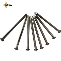 3 pouces 5 pouces prix d'usine vernis brillant plat tête ronde clou en bois clou en fer ongles communs