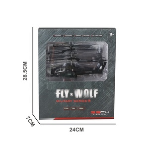 Hélicoptère <span class=keywords><strong>Apache</strong></span> 3,5 canaux IR avec gyroscope, télécommande infrarouge, mini avion volant jouet pour enfants, aventure de vol en intérieur - Product Image 6
