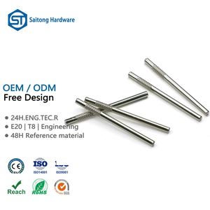 Pasador cilíndrico moleteado Saitong de 3mm, 4mm, 5mm, 6mm, 8mm, modelo ISO, estándar DIN, subdimensionado para maquinaria, suministro de fábrica - Product Image 1