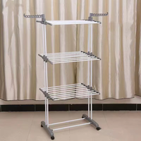 Dispositivo de almacenamiento interior OEM personalizable, toallero plegable multifuncional y tendedero de ropa, piezas de herramientas