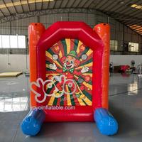Jeu de tir interactif gonflable 6-en-1 pour enfants, jeu de Tic-Tac-Toe, location d'usine