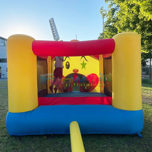 <b>Indoor</b> mini bouncer for kids commercial grade party bounce house inflatable clown bouncer with <b>slide</b> - Product Image 4