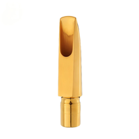 Premium CNC Machining Instruments Parts Customized Classic Brass Saxophone Mouthpiece