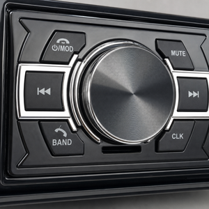 Reproductor <span class=keywords><strong>MP3</strong></span> para Auto 1 Din, Bluetooth 5.0, Radio FM, Carga USB Dual, Ranura TF, Retroiluminación de 7 Colores, Acabado Plateado -VOLOX - Product Image 4