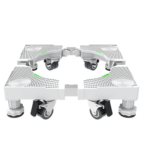 <span class=keywords><strong>Soporte</strong></span> Ajustable de Plástico <span class=keywords><strong>para</strong></span> <span class=keywords><strong>Lavadora</strong></span> <span class=keywords><strong>con</strong></span> Base Móvil <span class=keywords><strong>con</strong></span> <span class=keywords><strong>Ruedas</strong></span> Universales, Apto <span class=keywords><strong>para</strong></span> Lavadoras y Secadoras de Baño - Product Image 3