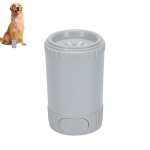 Wholesale Customized Soft Silicone Portable Quickly Automatic Dogs Foot Washer Pet Washing <b>Cup</b> Cleaning Tool Dog Paw Cleaner - Product Image 5