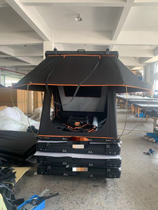 Tente pop-up en aluminium à coque rigide sur le toit avec échelle <span class=keywords><strong>pour</strong></span> SUV tout-terrain 4x4 Camping <span class=keywords><strong>pour</strong></span> voiture <span class=keywords><strong>Van</strong></span> Jeep Jeep Tente de toit <span class=keywords><strong>pour</strong></span> voiture - Product Image 3