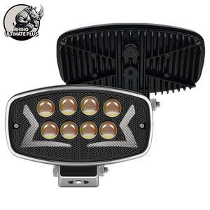 RHINO Nuevo Producto Venta Directa Luz LED de 5 Pulgadas 12V Amarillo Blanco Disipación Rápida de Calor 100W Accesorio Automotriz Foco LED - Product Image 1