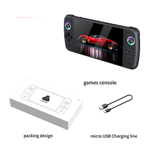 Consola de Videojuegos Portátil Retro M27, Pantalla de 7 Pulgadas 640X480, Joystick RGB 3D, Reproductor de Juegos con Wi-Fi - Product Image 2