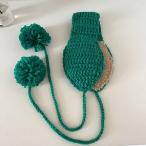 <span class=keywords><strong>Cache</strong></span>-oreilles en peluche douillets doublés polaire, <span class=keywords><strong>cache</strong></span>-oreilles tricotés thermiques coupe-vent pour l'hiver, pour filles et femmes - Product Image 5