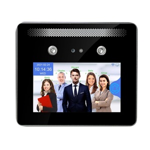 Reloj de Control de Asistencia con Reconocimiento Facial Múltiple Dinámico por IA, Registrador de Tiempo para Empleados con Software en la Nube Gratuito y SDK - Product Image 1