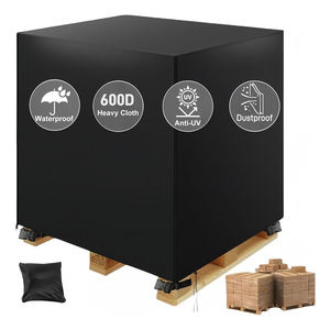 VECTUS Couverture de palette de protection étanche de haute qualité Sangles de déplacement colorées pour utilisation sous tente Excellente protection - Product Image 6