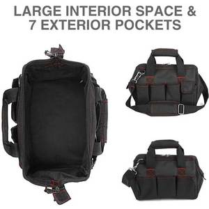 Custom Durable Waterproof Adjustable Portable Large Heavy Duty <b>Tool</b> Storage Bag Hand Tactical <b>Tool</b> Bag for <b>Carpenter</b> - Product Image 3