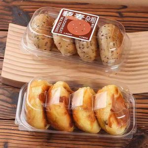 Scatola per Pasticceria Appena Sfornata, Confezione Trasparente per Dolci e Pane, Scatola Monouso di <span class=keywords><strong>Grandi</strong></span> <span class=keywords><strong>Dimensioni</strong></span> per Torte - Product Image 5