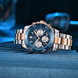 Reloj de Cuarzo BENYAR S002 para Hombre, Acero Inoxidable, Resistente al Agua 100m, Multifuncional, Deportivo, Cronógrafo, Reloj Masculino - Product Image 6