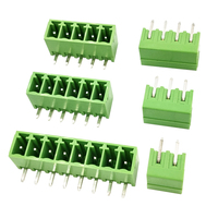 Bloc de bornes mâle-femelle CE 3,50 mm de haute qualité à double rangée avec pince à ressort et connecteur droit/à angle droit pour PCB
