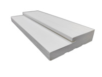 Offre Spéciale Design moderne 6-916 WPC cadre PVC maison porte cadre haute qualité profilés en plastique