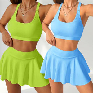 महिला कसरत कपड़े खेल जिम गोल्फ स्कर्ट कस्टम त्वरित सुखाने वाली खेल पोशाक महिलाओं के लिए उच्च गुणवत्ता वाले टेनिस स्कर्ट - Product Image 6