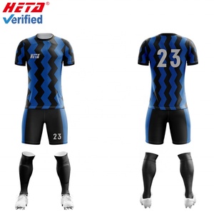 Venta al por Mayor de Conjuntos de Camisetas de Fútbol Sublimadas Baratas, Uniformes de Fútbol Personalizados, Ropa de Entrenamiento para Estudiantes, Conjunto Infantil - Product Image 5