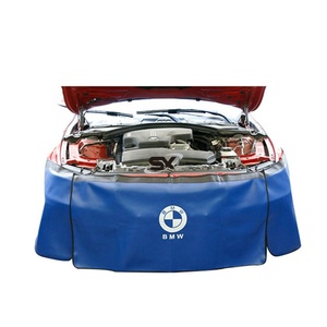 Ensemble de 3 <span class=keywords><strong>tapis</strong></span> de protection magnétiques pour pare-chocs de voiture, <span class=keywords><strong>tapis</strong></span> de travail pour mécanicien automobile, protection de pare-chocs de voiture - Product Image 1