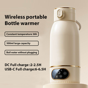<span class=keywords><strong>Chauffe</strong></span>-lait portable chauffage sans fil température constante isolation de bébé <span class=keywords><strong>chauffe</strong></span>-<span class=keywords><strong>biberon</strong></span> sans fil rechargeable en acier inoxydable - Product Image 6