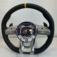 Volant AMG en cuir noir très demandé pour Mercedes Benz W205 W222 W204 C63 W212 W218 W207 W172 G500 G55 G63 S500 S320