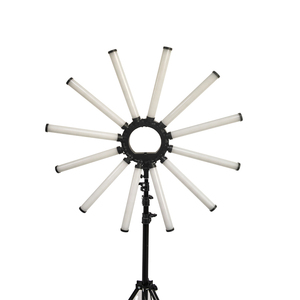 Travor-lampe tubulaire pliable, 36 pouces, avec trépied, support pour téléphone portable, lumière blanche chaude, <span class=keywords><strong>2021</strong></span> - Product Image 1