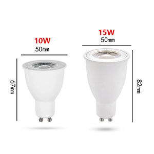 Bombillas LED GU10 de Alto Brillo, 10 W, AC100-265 V, Sin Parpadeos, Foco, <span class=keywords><strong>3</strong></span> Años de Garantía - Product Image 5