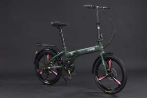 Jeep bicicletta pieghevole <span class=keywords><strong>con</strong></span> freno a disco cambio cambio da 20 pollici portatile ultraleggera adulto maschio e femmina studente bicicletta-Seri - Product Image 4
