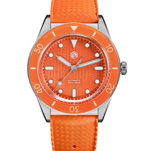Reloj Automático para Hombre San Martin SN0151GL 39mm Miyota 90S5 con Esfera Guilloché MOP, Reloj de Buceo de Cuerda Automática con Luminosidad BGW-X1, 20 Bar - Product Image 1