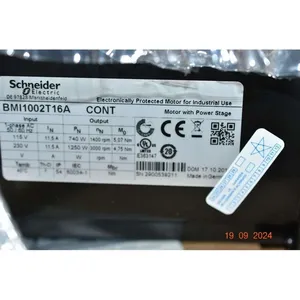New and in Stock BMI1002T16A Lexium <strong>BMI</strong> Motor 1P 100Mm IP54 1.3KW <strong>K</strong> Enc SGT 16 PLC,&amp; PAC Supplier - Product Image 2